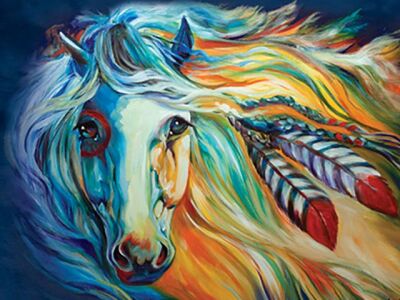 War Horse Breaking Dawn: Das perfekte T-Shirt für Pferdeliebhaber - War Horse Breaking Dawn T-Shirt von The Mountain