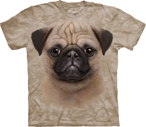 Mops Kinder T-Shirt Pug Puppy S