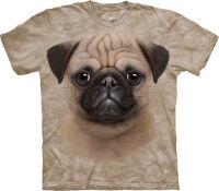 Mops Kinder T-Shirt Pug Puppy M