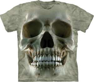 Totenkopf T-Shirt Big Face Skull S