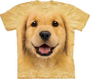 Hunde T-Shirt Golden Retriever Puppy L
