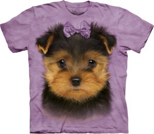 Hunde Kinder T-Shirt Yorkshire Terrier Puppy