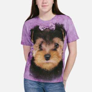 Hunde Kinder T-Shirt Yorkshire Terrier Puppy