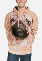 The Mountain Mops Pug Face Hoodie