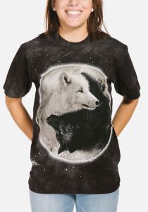 Wolf T-Shirt Yin Yang Wolves