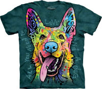 Schäferhund T-Shirt von Dean Russo