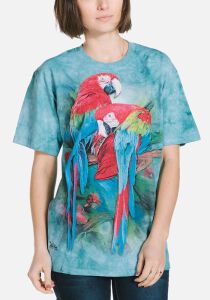 Papageien T-Shirt Macaw Mates M