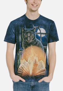 Katzen T-Shirt Bewitched M