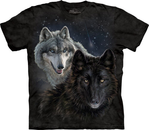 Wolf T-Shirt Star Wolves
