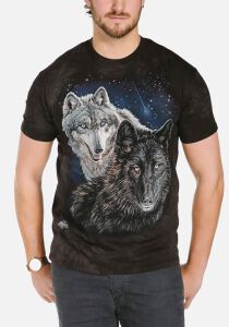 Wolf T-Shirt Star Wolves S