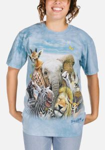 Afrika T-Shirt African Selfie M