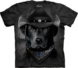 Labrador T-Shirt Cowboy Lab
