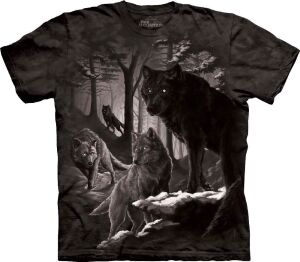 Wolf T-Shirt Dire Winter S