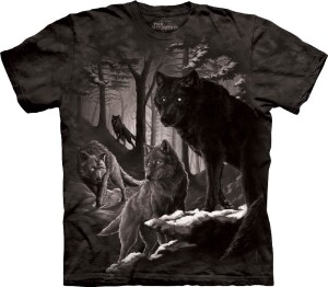 Wolf T-Shirt Dire Winter L