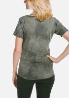 Damen Tri-Blend T-Shirt DJ Lion Retro M