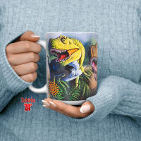 Dinosaurier Tasse Rex Collage