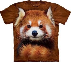 Panda T-Shirt Red Panda Portrait S