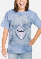 Delfin T-Shirt Dolphin Face L
