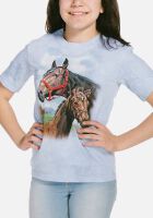 Pferde Kinder T-Shirt Hope For the Roses