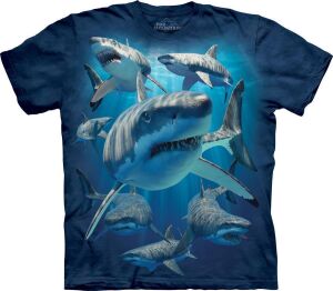 Weißer Hai T-Shirt Great Whites XL