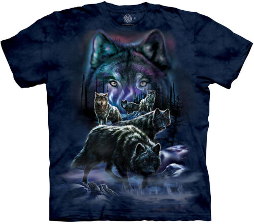 Wolf Motiv T-Shirt Wolf Pack 3XL
