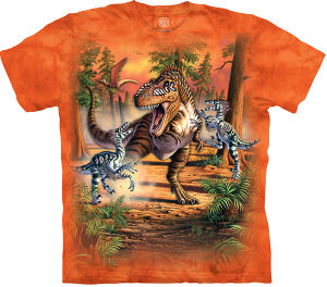 Dinosaurier Kinder T-Shirt Battle of the Dinos