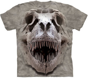 Dinosaurier Kinder T-Shirt T-Rex Big Skull