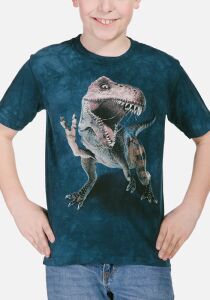 Dinosaurier Kinder T-Shirt Peace Rex XL