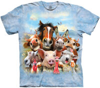 Bauernhof Kinder T-Shirt Farm Selfie XL