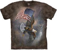 Adler T-Shirt Flag Bearing Eagle S