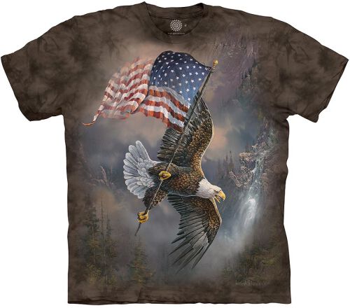 Adler T-Shirt Flag Bearing Eagle 3XL