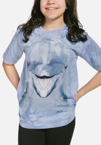 Delphin Kinder T-Shirt Dolphin Face M