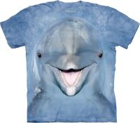 Delphin Kinder T-Shirt Dolphin Face M