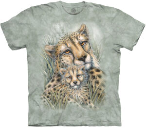 Raubkatzen Kinder T-Shirt Cheetahs
