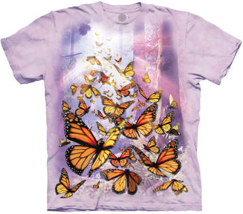 Schmetterling T-Shirt Monarch Butterflies 2XL