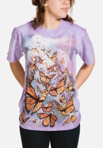 Schmetterling T-Shirt Monarch Butterflies 2XL