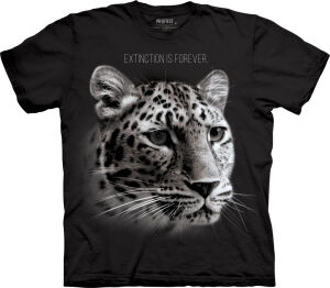Leoparden T-Shirt Extinction Is Forever