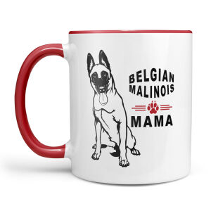 Belgian Malinois Mama Tasse für Frauchen