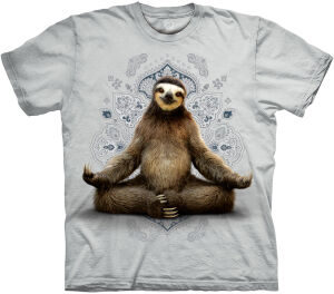 Yoga Faultier T-Shirt Vriksasana Sloth