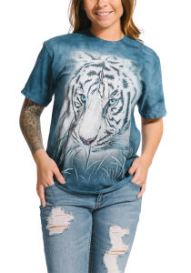 Raubkatzen T-Shirt Thoughtful White Tiger