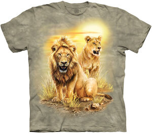 L&ouml;wen T-Shirt Lion Pair