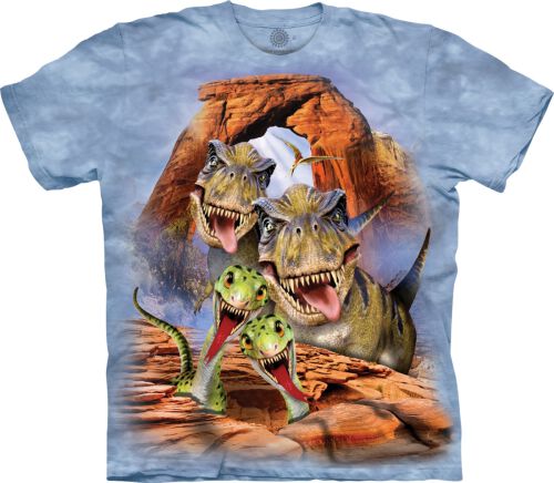 Dinosaurier Kinder T-Shirt Dino Selfie