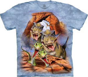 THE MOUNTAIN Rippin T-Rex Kids/Boys/Girls T-shirt/Top dinosaur world/Jurassic 
