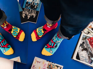Lustige Dedoles Comic Socken 35-38