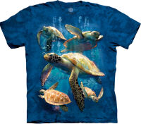 Schildkröten T-Shirt Sea Turtle Family S