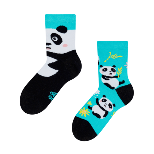 Lustige Panda Kinder Socken 31-34