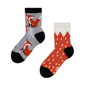 Lustige Fuchs Kinder Socken 23-26