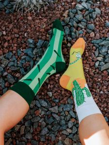 Lustige Kaktus Socken
