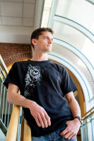 Eulen T-Shirt Shadow Owl 2XL