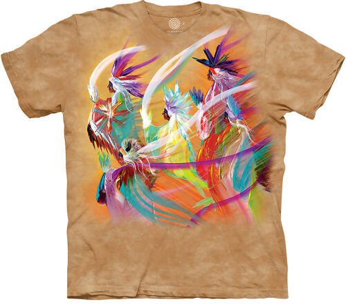 Indianer T-Shirt Rainbow Dance 3XL